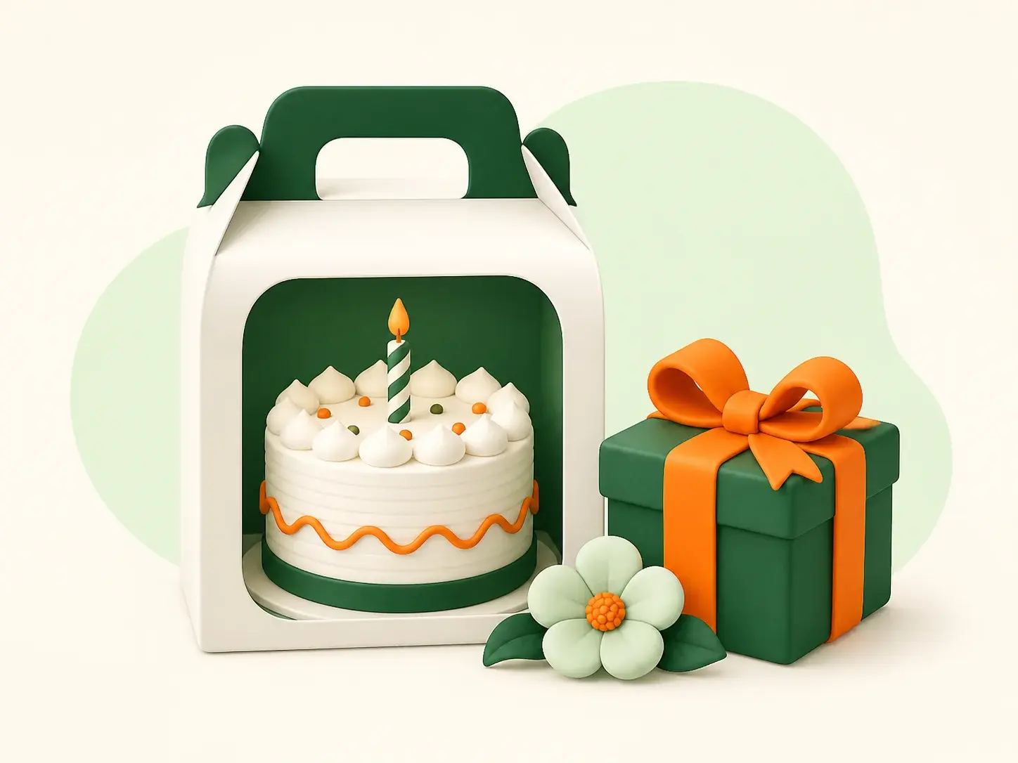 Cakes & Surprises illustration