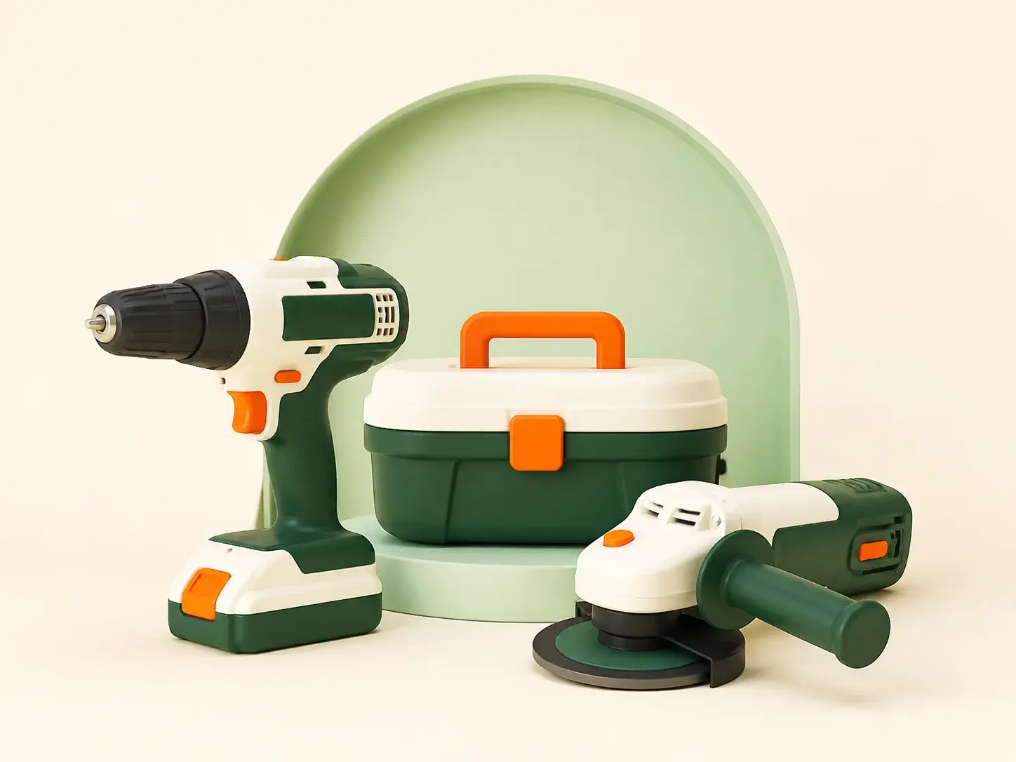 Tools & Machinery illustration