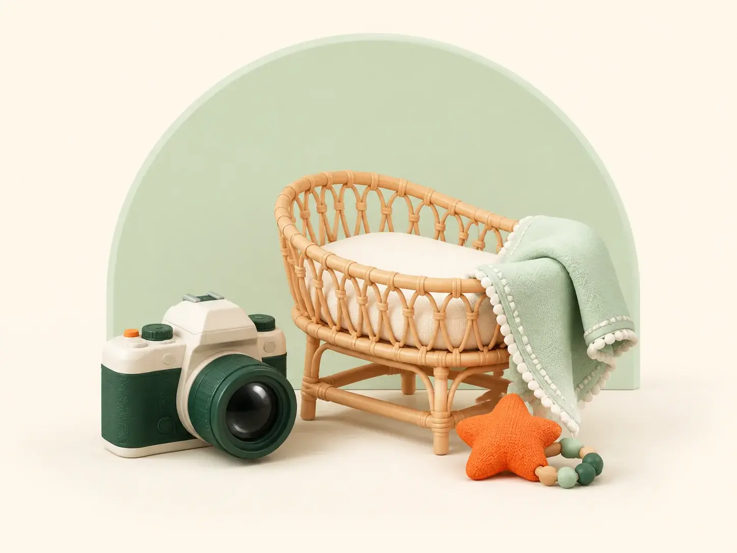 Baby, Newborn & Maternity Photography illustration